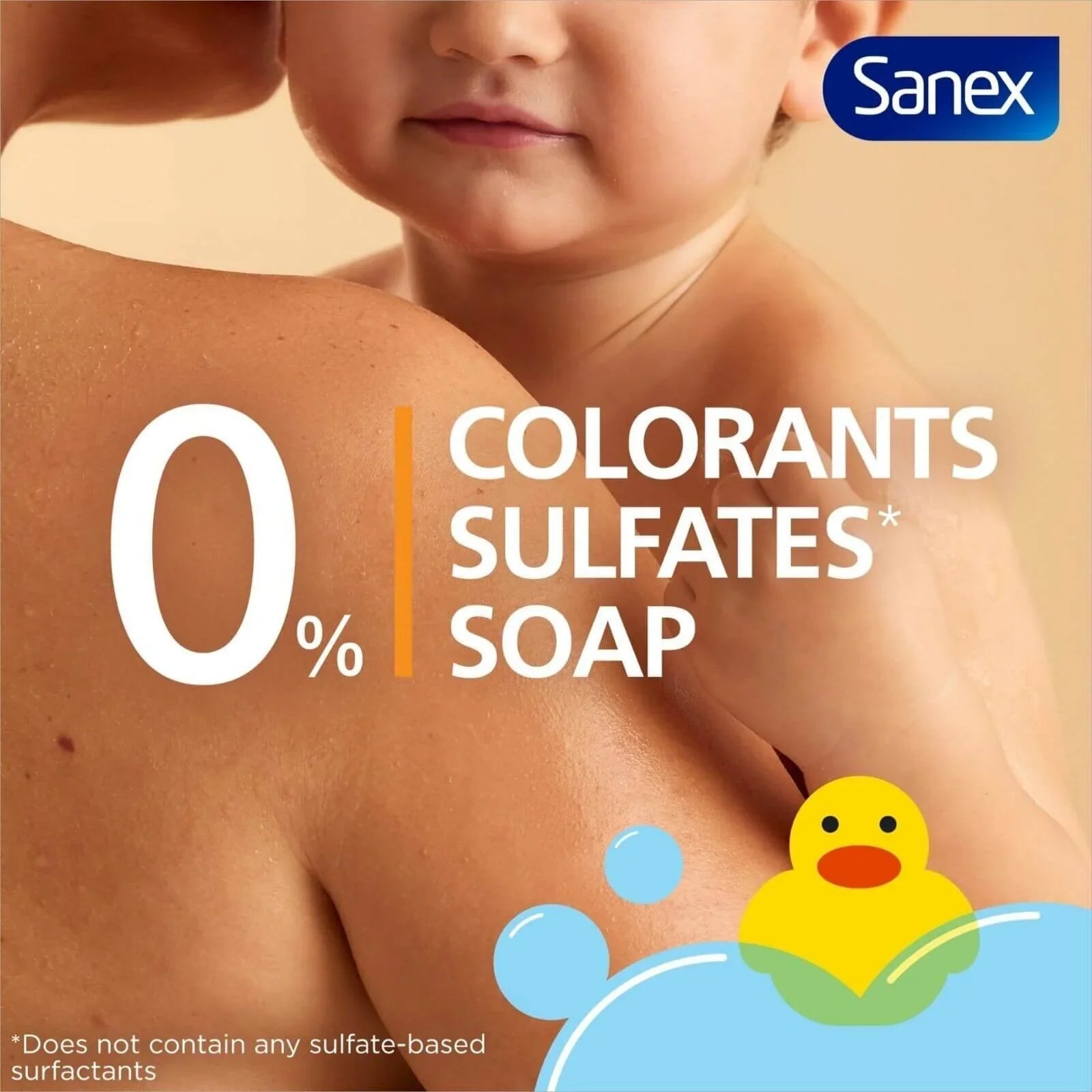 Sanex Baby Wash Zero% Baby Nourish 450ml | Luxury Home Accessories | Heulog Glow