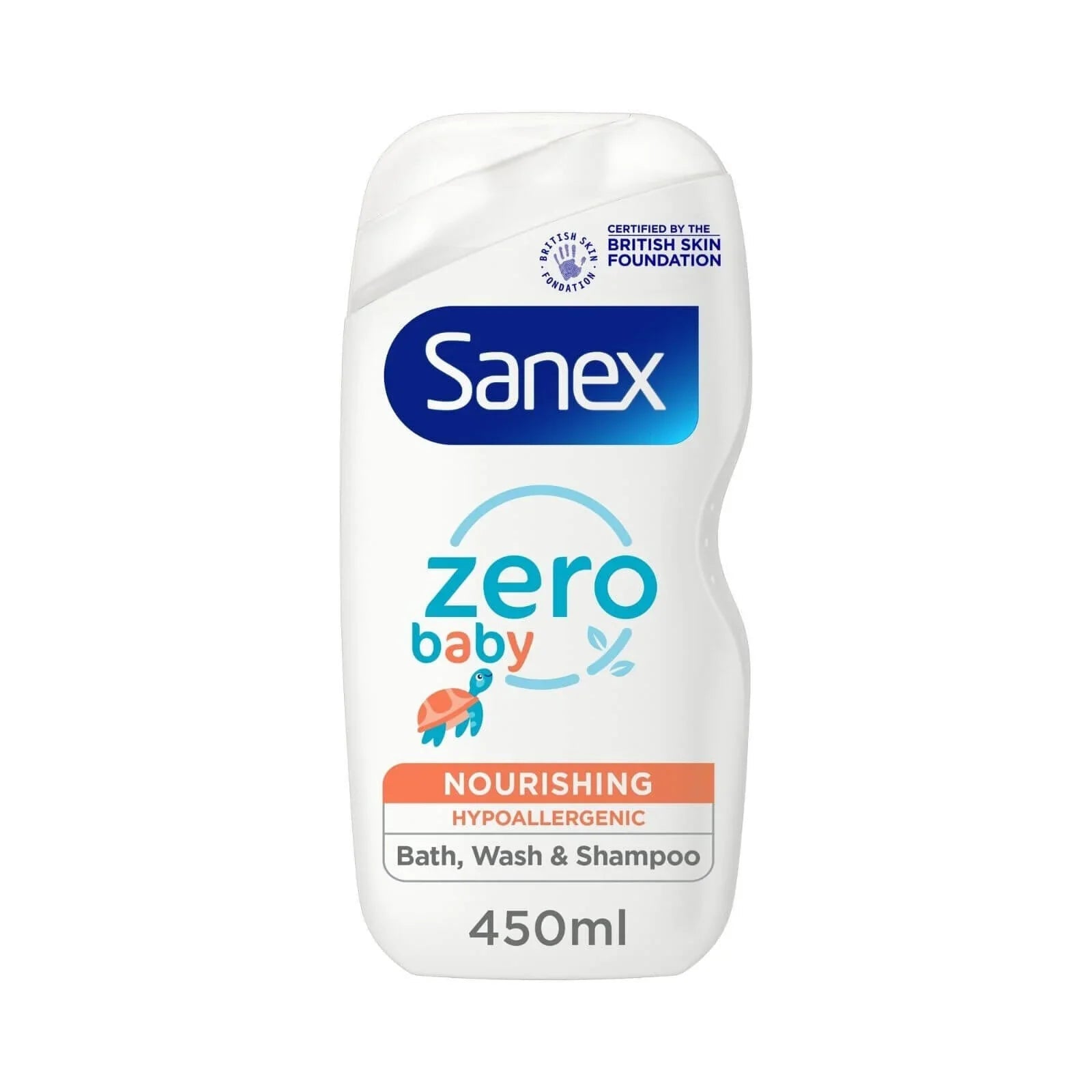Sanex Baby Wash Zero% Baby Nourish 450ml | Luxury Home Accessories | Heulog Glow
