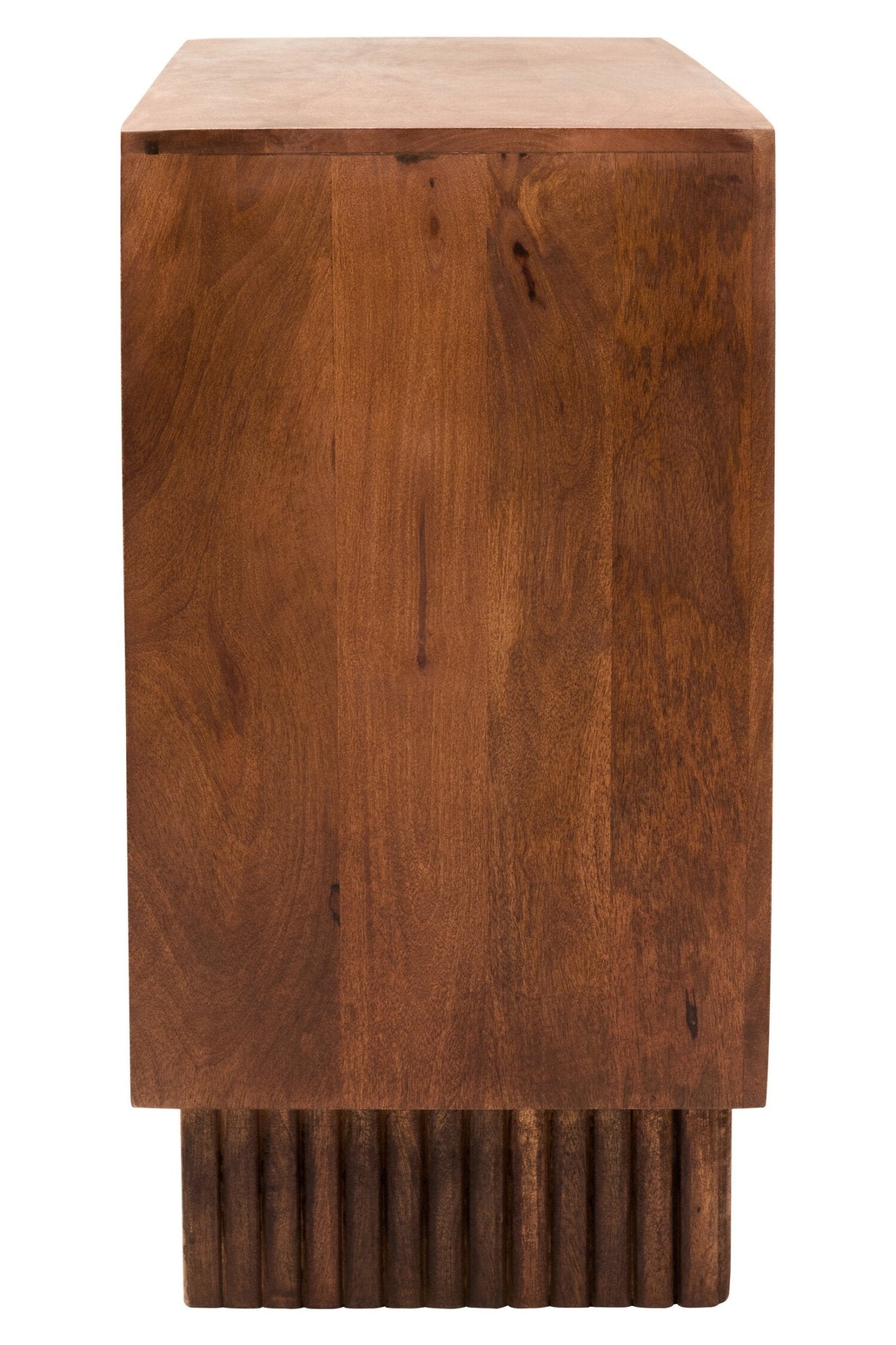 Sangar Two Door Mango Wood Carved Sideboard | Luxury Home Accessories | Heulog Glow