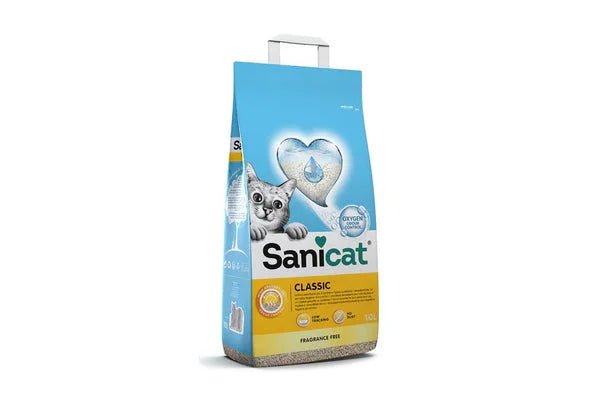 Sanicat Classic Fragrance Free Cat Litter 10l | Luxury Home Accessories | Heulog Glow