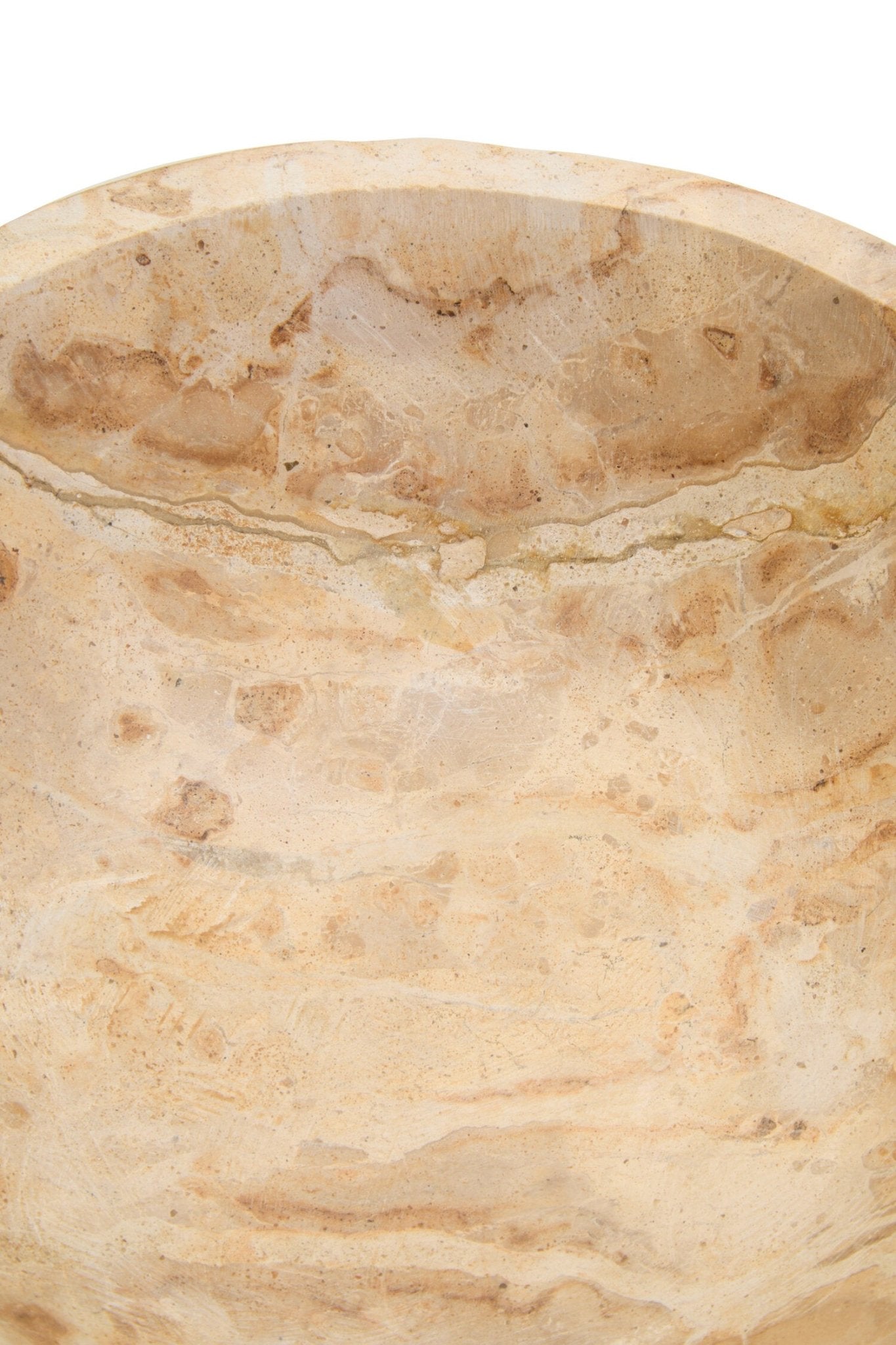 Santino Chocolate Marble Pedestal Bowl | Luxury Home Accessories | Heulog Glow
