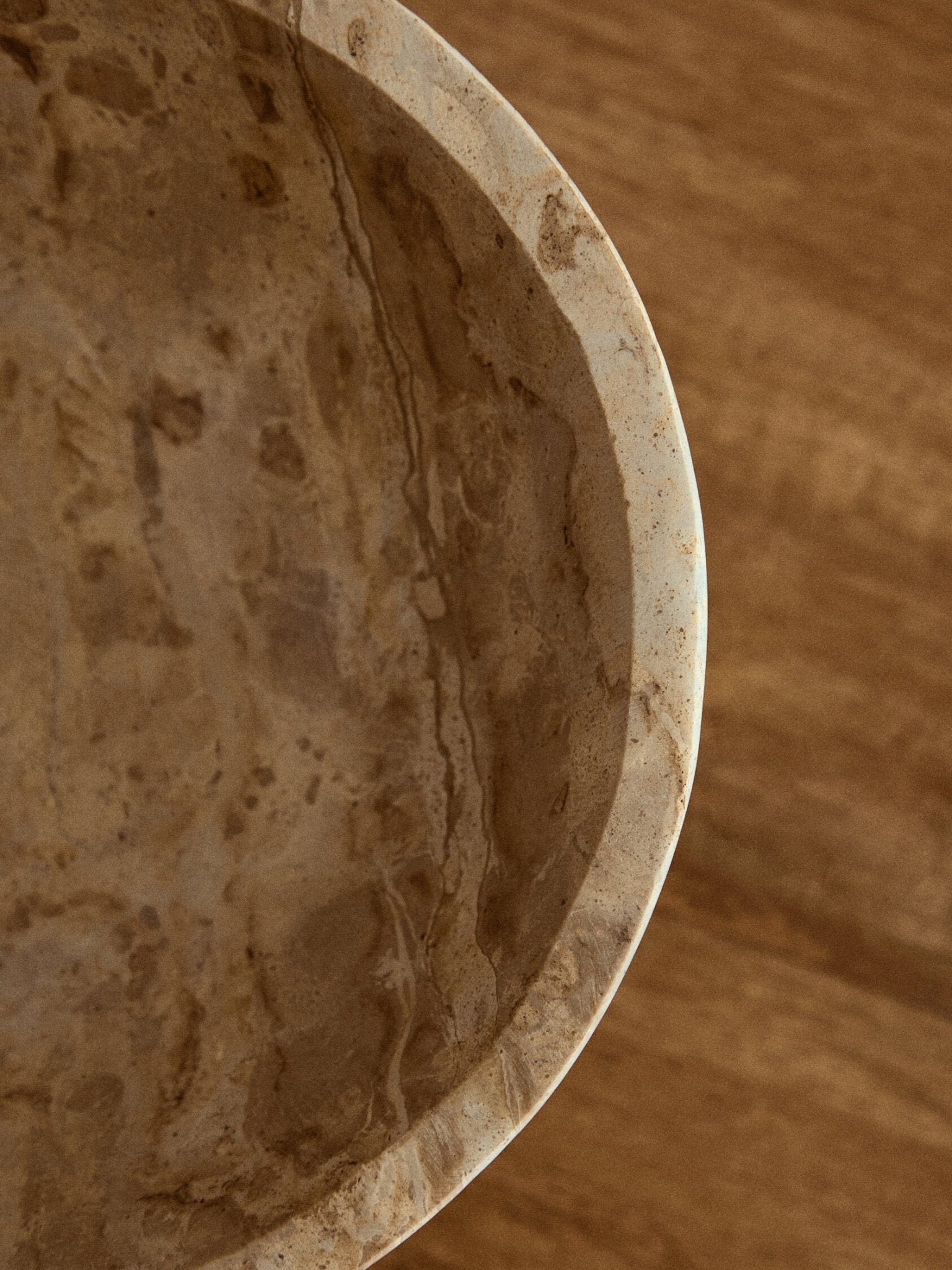 Santino Chocolate Marble Pedestal Bowl | Luxury Home Accessories | Heulog Glow
