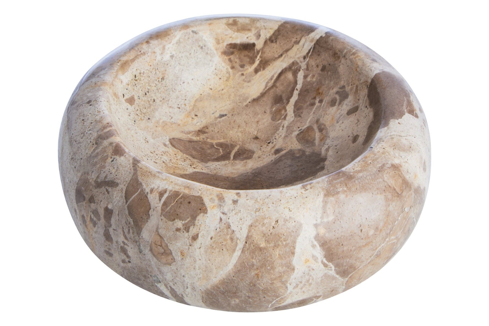 Santino Chocolate Marble Trinket Bowl | Luxury Home Accessories | Heulog Glow