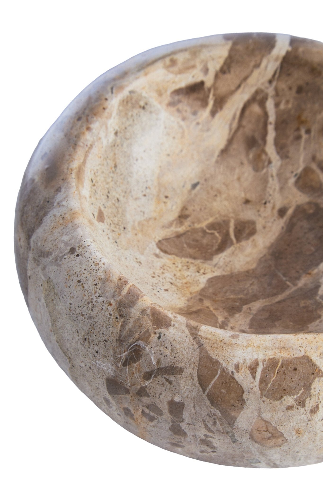 Santino Chocolate Marble Trinket Bowl | Luxury Home Accessories | Heulog Glow