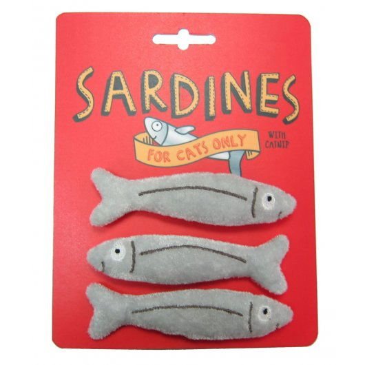 Sardine Catnip Toy | Luxury Home Accessories | Heulog Glow