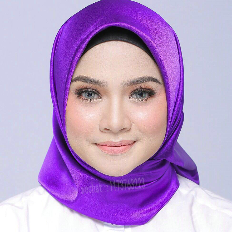 Satin Imitation Silk Scarf Shawl Ladies Headscarf | Luxury Home Accessories | Heulog Glow