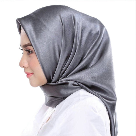Satin Imitation Silk Scarf Shawl Ladies Headscarf | Luxury Home Accessories | Heulog Glow