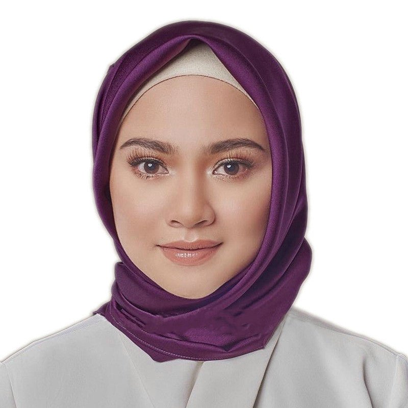 Satin Imitation Silk Scarf Shawl Ladies Headscarf | Luxury Home Accessories | Heulog Glow