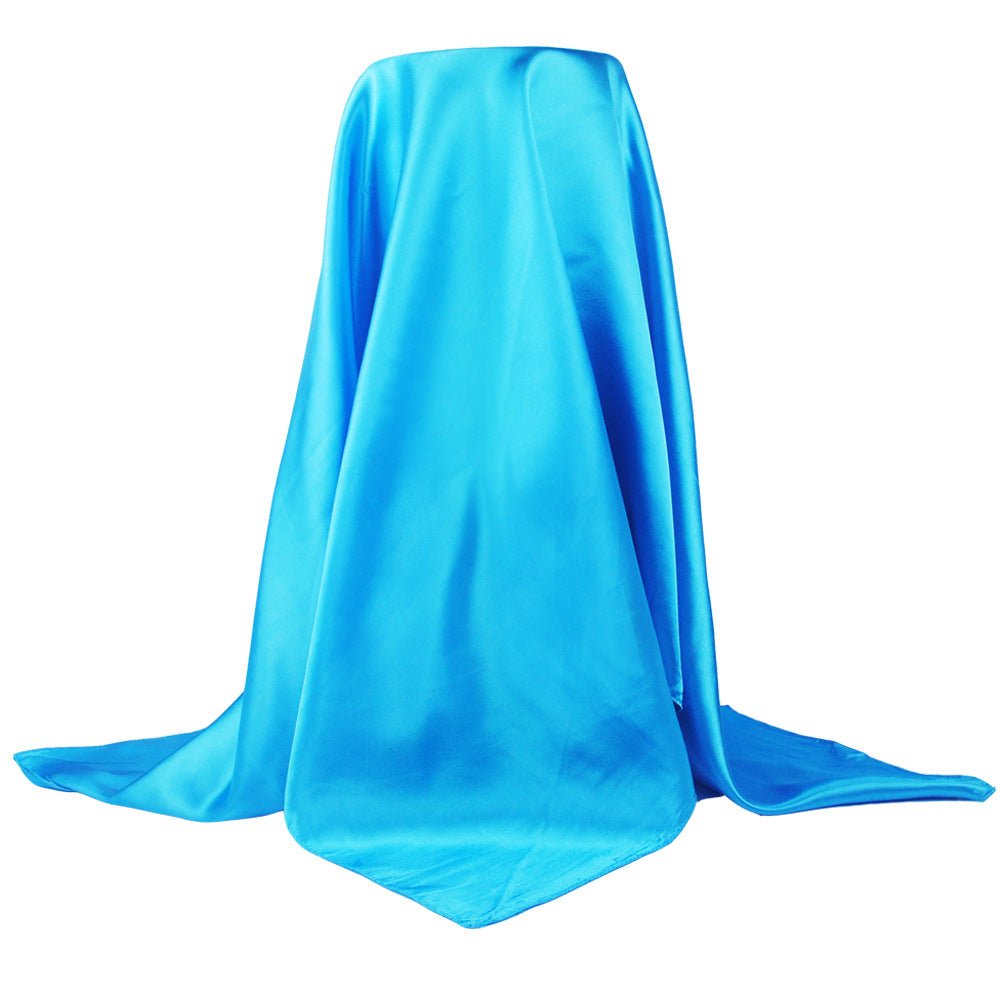 Satin Imitation Silk Scarf Shawl Ladies Headscarf | Luxury Home Accessories | Heulog Glow