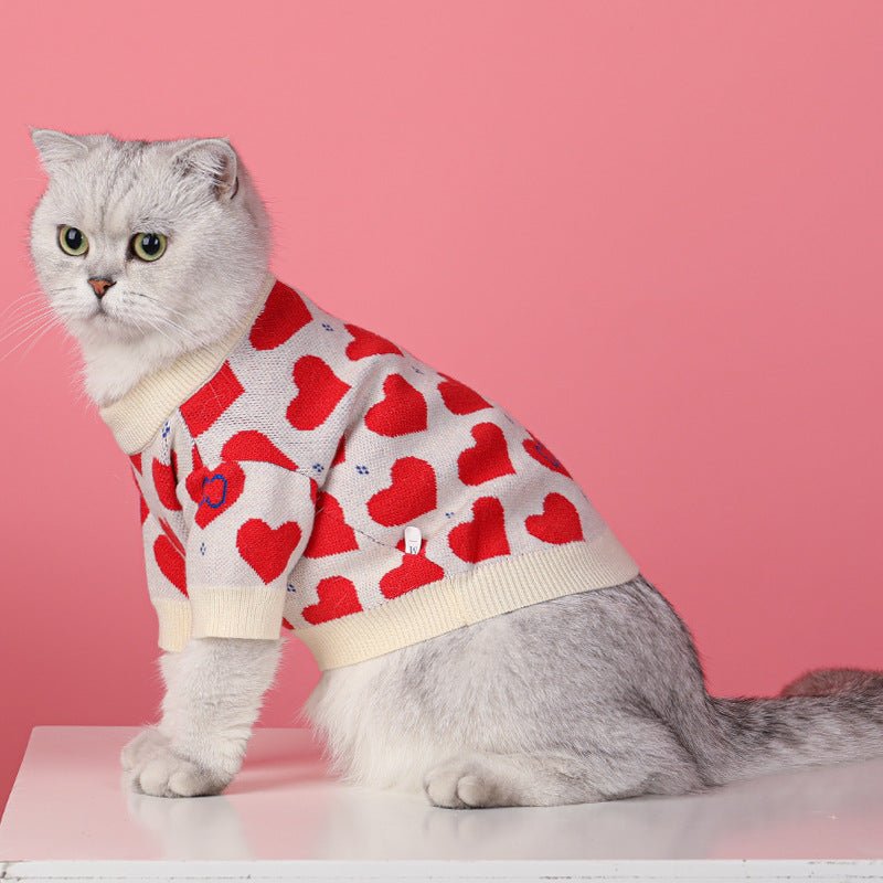 Schnauzer Small Dog Cat Knitted Sweater | Luxury Home Accessories | Heulog Glow