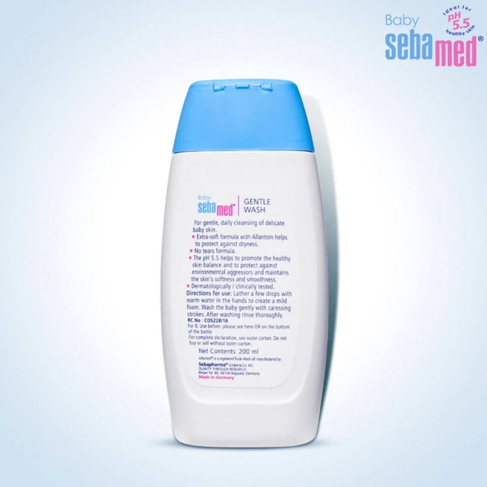 Sebamed Baby Gentle Wash 200ml | Luxury Home Accessories | Heulog Glow