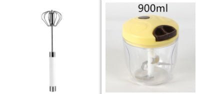 Semi-automatic Stainless Steel Egg Beater Whisk Hand Pressure Rotating Manual Mixer Egg Tools Cream Stirrer Kitchen Accessories | Luxury Home Accessories | Heulog Glow