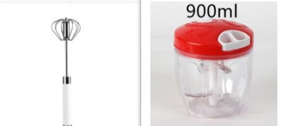 Semi-automatic Stainless Steel Egg Beater Whisk Hand Pressure Rotating Manual Mixer Egg Tools Cream Stirrer Kitchen Accessories | Luxury Home Accessories | Heulog Glow