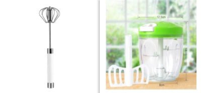 Semi-automatic Stainless Steel Egg Beater Whisk Hand Pressure Rotating Manual Mixer Egg Tools Cream Stirrer Kitchen Accessories | Luxury Home Accessories | Heulog Glow