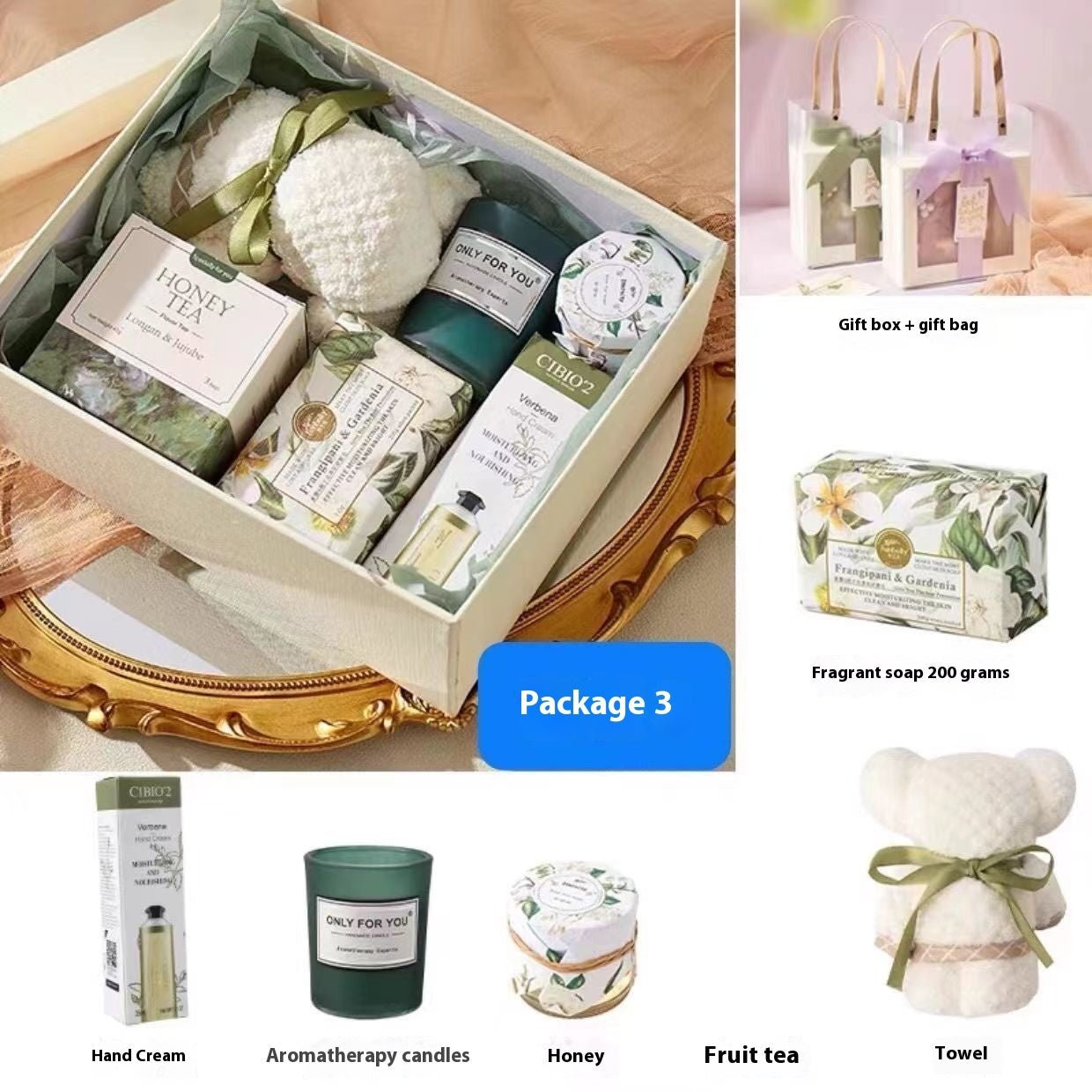 Sense Set Aromatherapy Gift Box Girlfriends' Gift Girls Birthday Gifts Marriage Engagement Gift | Luxury Home Accessories | Heulog Glow