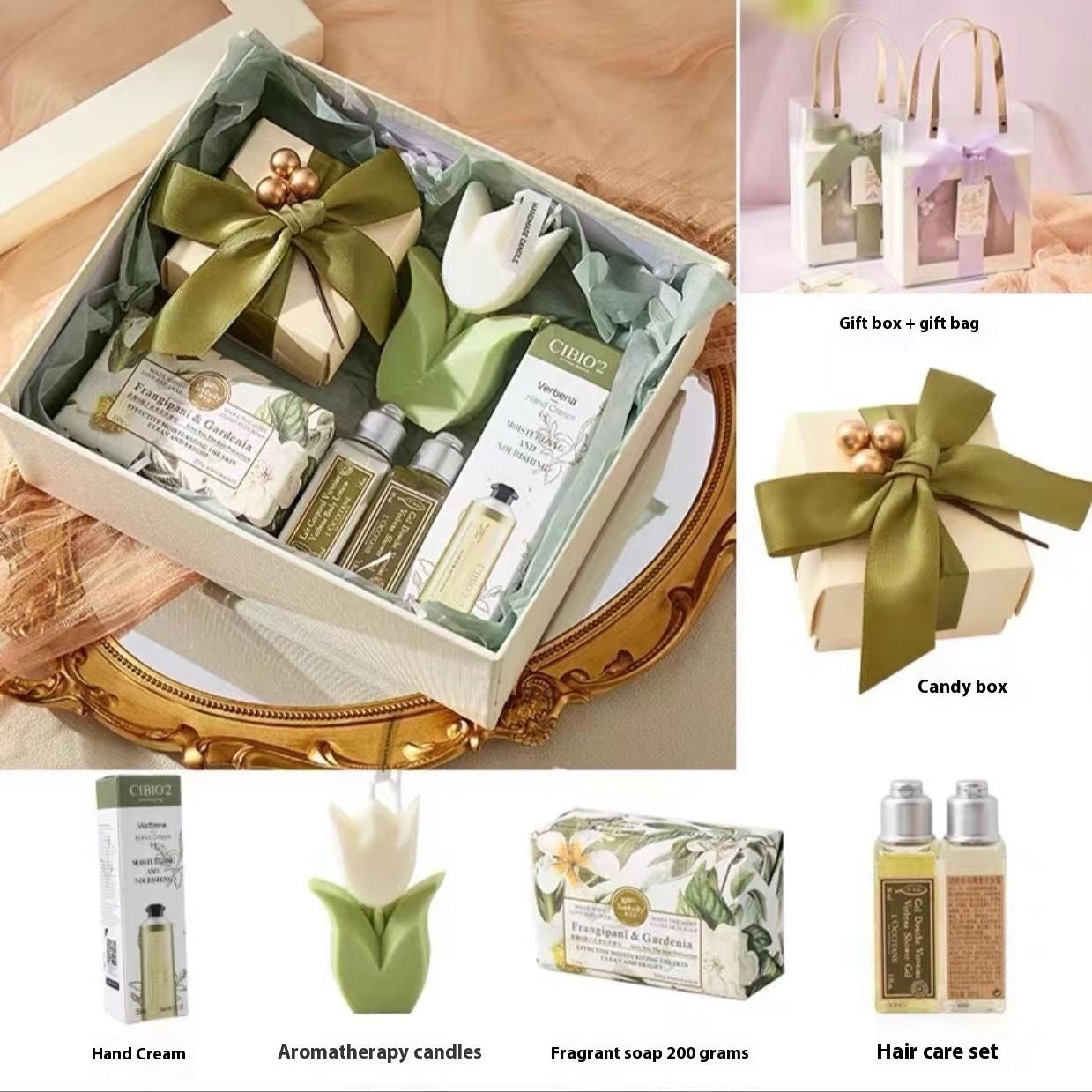 Sense Set Aromatherapy Gift Box Girlfriends' Gift Girls Birthday Gifts Marriage Engagement Gift | Luxury Home Accessories | Heulog Glow