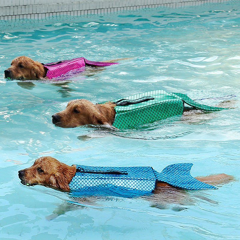 Shark Duck Mermaid Transformation Pet Swimming Clothes | Luxury Home Accessories | Heulog Glow