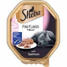 Sheba Fine Flakes in Jelly with Salmon, 22 x 85g | Luxury Home Accessories | Heulog Glow