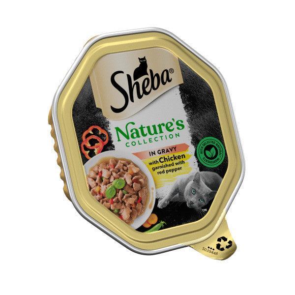 Sheba Nature's Collection Chicken in Gravy Trays 22 x 85g | Luxury Home Accessories | Heulog Glow