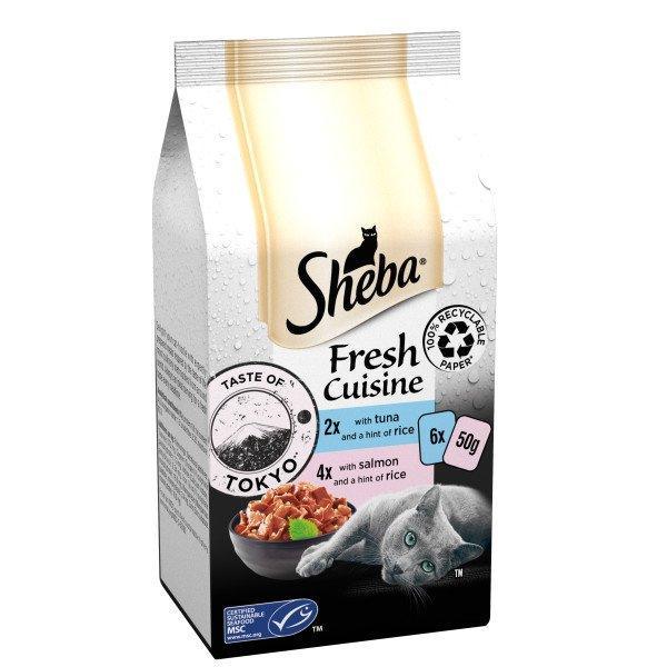 Sheba Pch Fresh Cuisine Fsh CIG 8x6x50g | Luxury Home Accessories | Heulog Glow