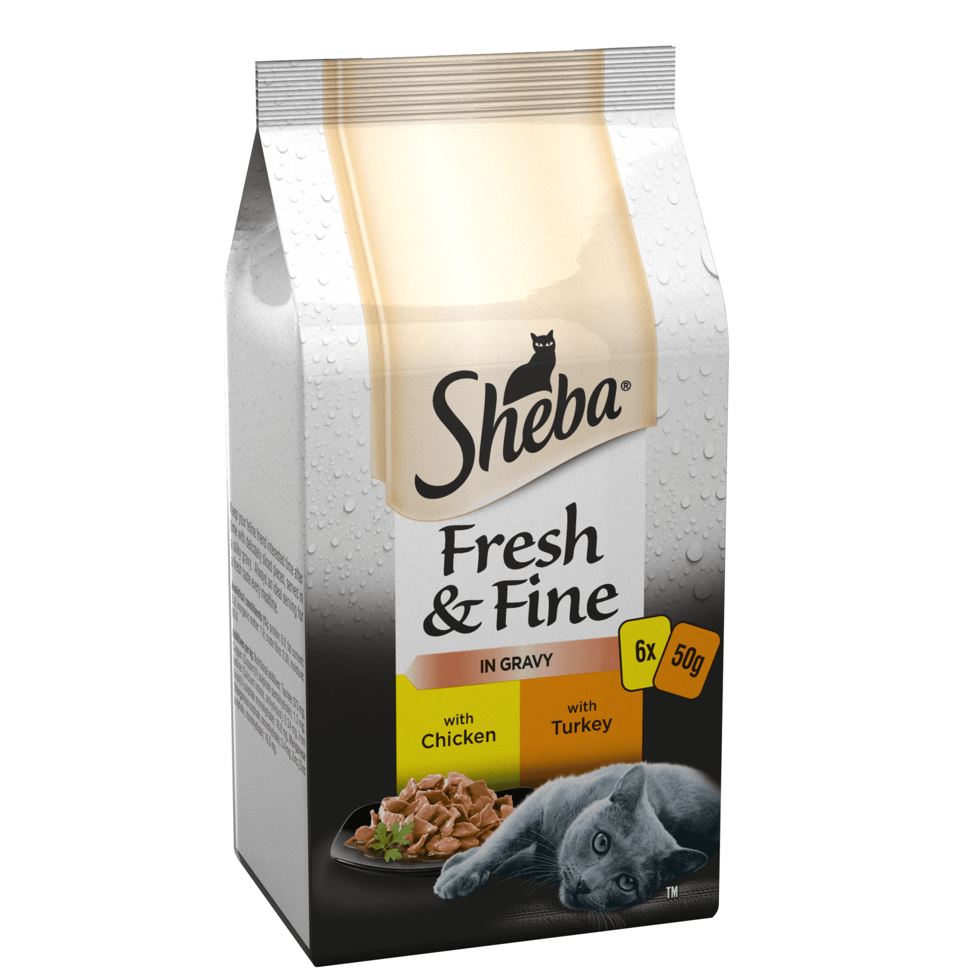 Sheba Pch Fresh & Fine Ch&Tk CIG 8x6x50g | Luxury Home Accessories | Heulog Glow