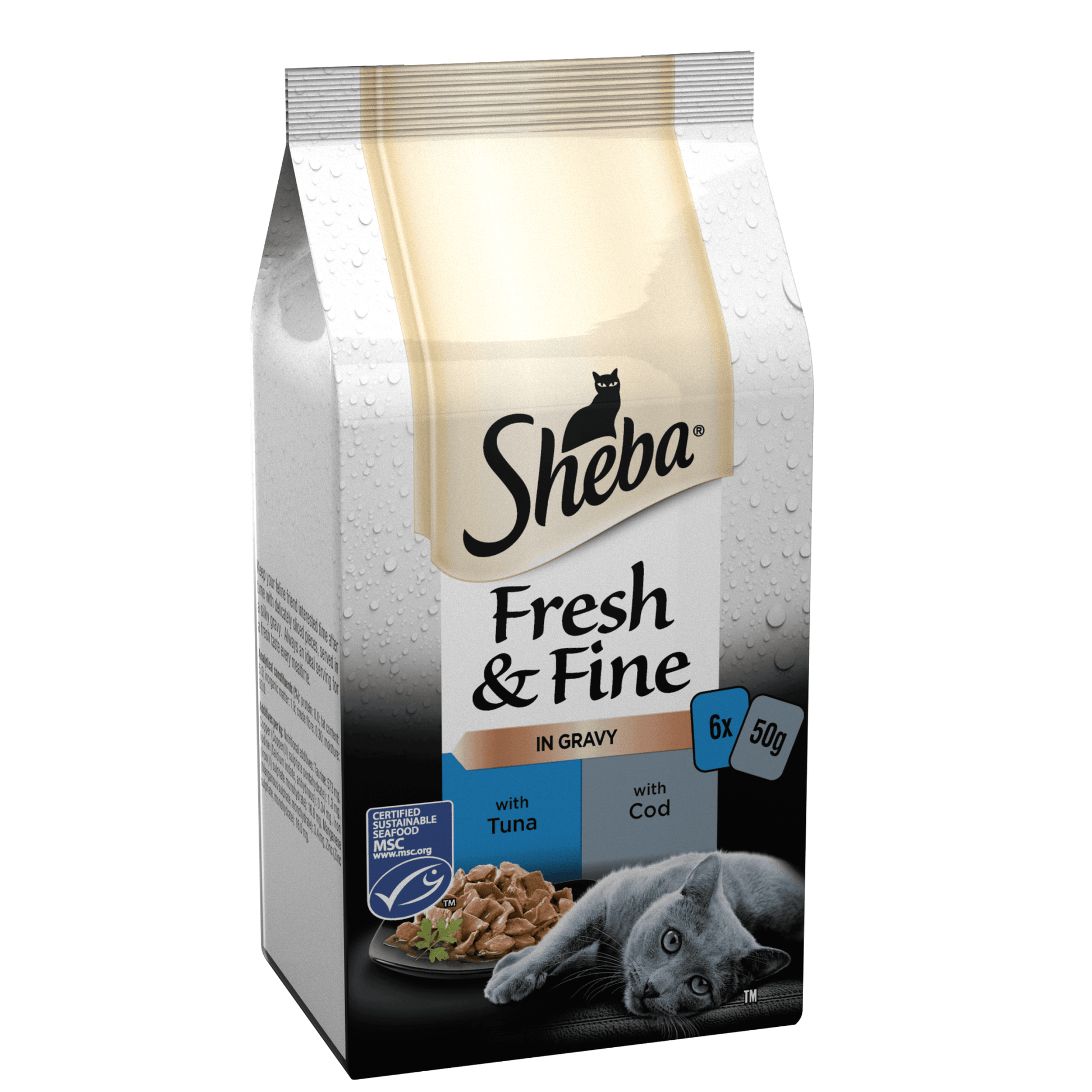 Sheba Pch Fresh & Fine Tn&Cd CIG 8x6x50g | Luxury Home Accessories | Heulog Glow