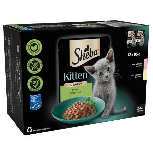 Sheba Pch Sauce Coll Kit Mix CIG4x12x85g | Luxury Home Accessories | Heulog Glow