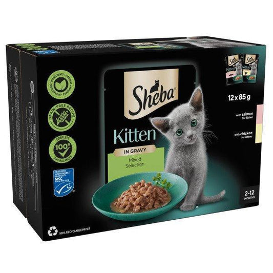 Sheba Pch Sauce Coll Kit Mix CIG4x12x85g | Luxury Home Accessories | Heulog Glow