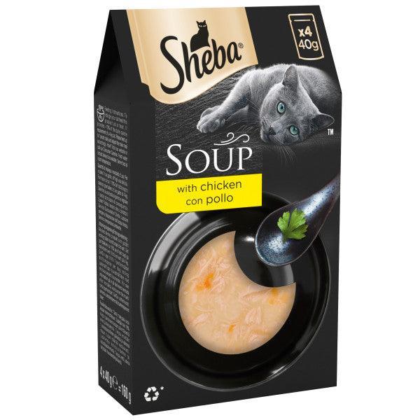 Sheba Pouch Classic Soup Chicken 40 x 40g | Luxury Home Accessories | Heulog Glow