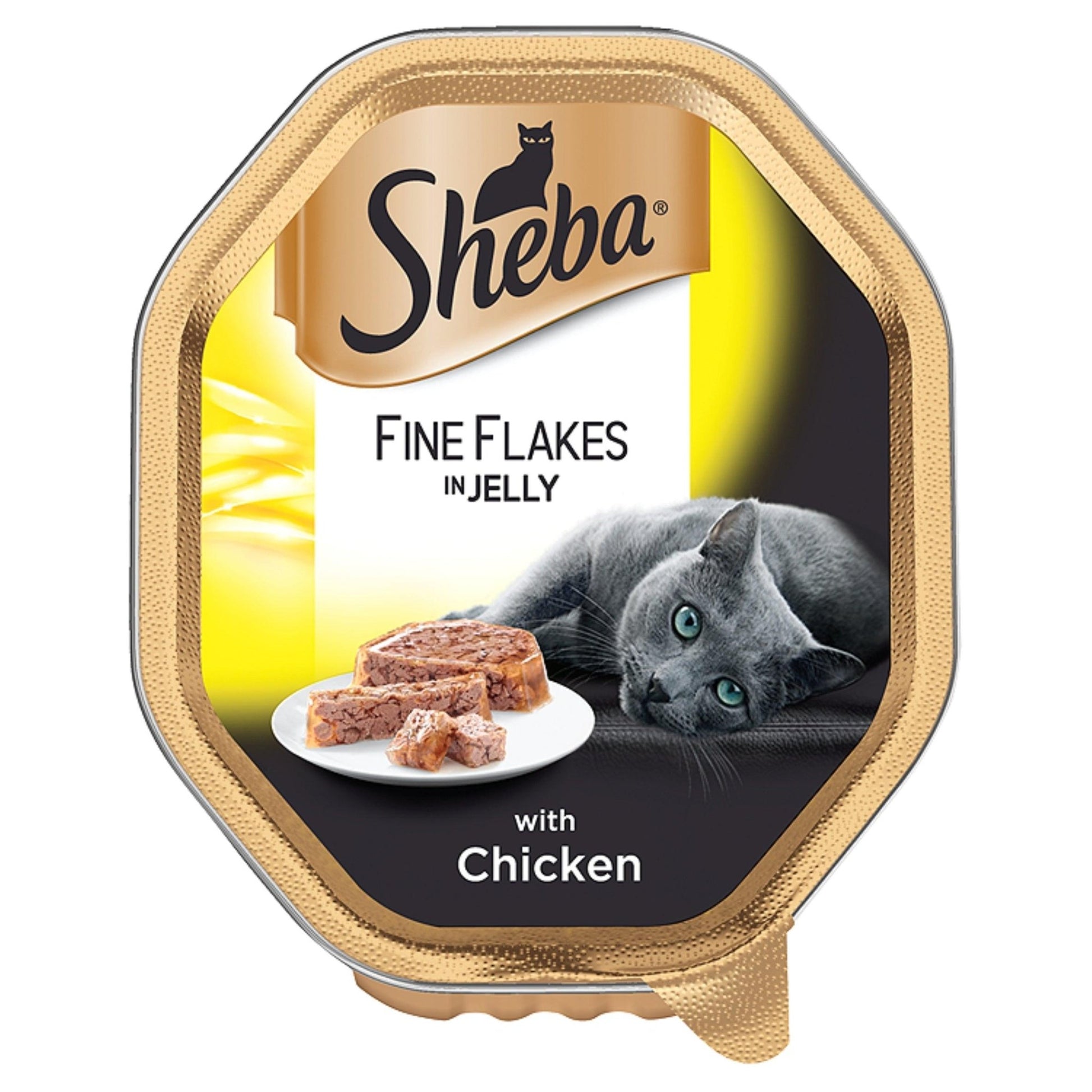 Sheba Tray Fine Flakes Chick CIJ 22x85g | Luxury Home Accessories | Heulog Glow