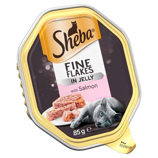 Sheba Tray Fine Flakes Salmon CIJ 22x85g | Luxury Home Accessories | Heulog Glow