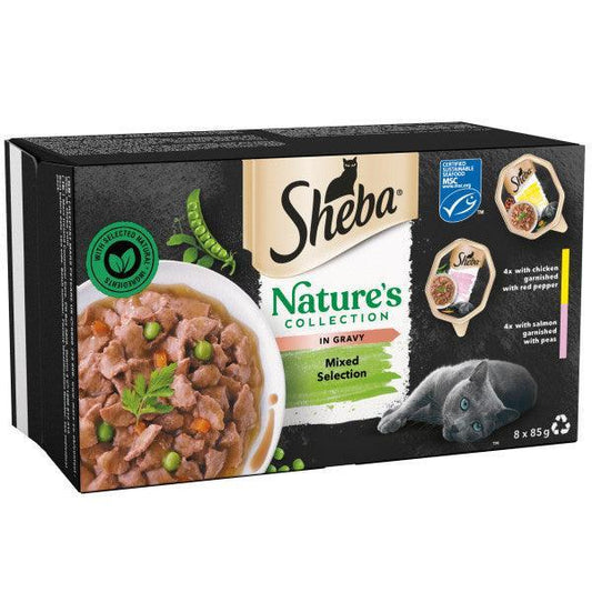 Sheba Tray Natures Collect Mix G 4x8x85g | Luxury Home Accessories | Heulog Glow