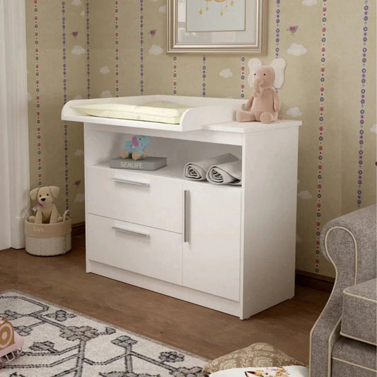 Shefa Kids 1150 Changing Unit - White | Luxury Home Accessories | Heulog Glow
