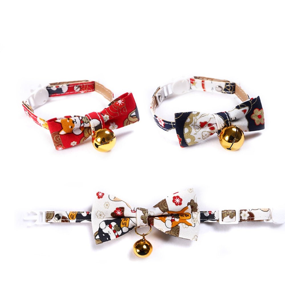Shiba Inu Adjustable Pet Bow Tie | Luxury Home Accessories | Heulog Glow