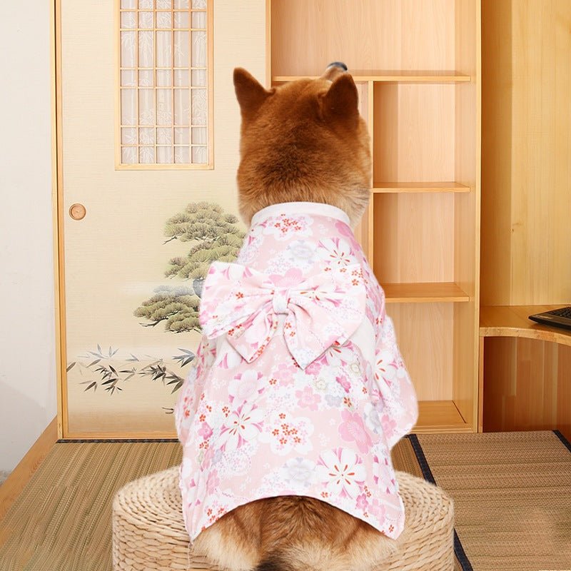 Shiba Inu Dog Clothes Thin Spring And Summer Kimono | Luxury Home Accessories | Heulog Glow