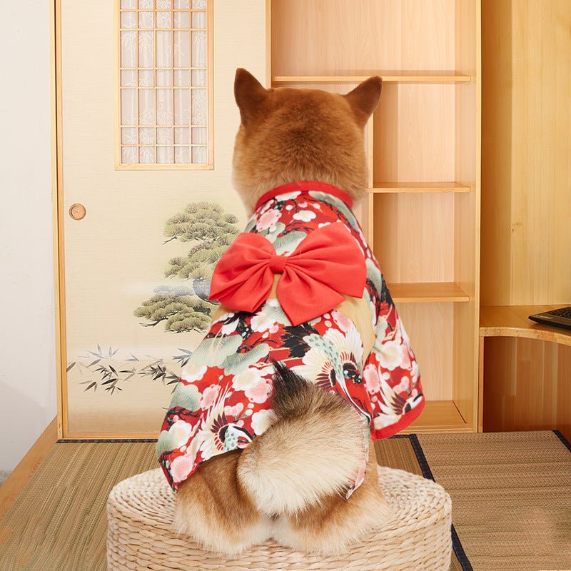 Shiba Inu Dog Clothes Thin Spring And Summer Kimono | Luxury Home Accessories | Heulog Glow