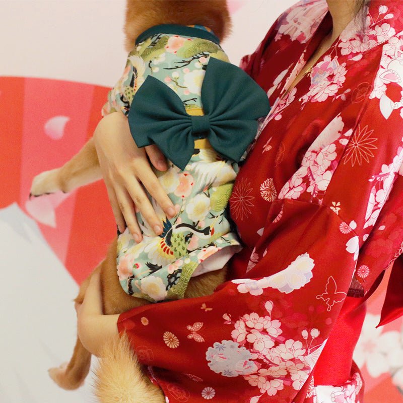 Shiba Inu Dog Clothes Thin Spring And Summer Kimono | Luxury Home Accessories | Heulog Glow