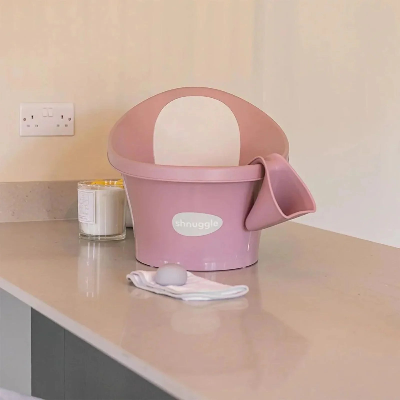 Shnuggle Washy Bath Jug – Blossom | Luxury Home Accessories | Heulog Glow