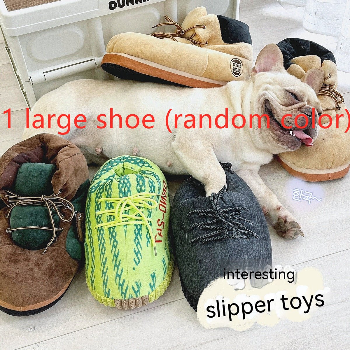 Shoes Big Dog Plush Toy Cat Pillow | Luxury Home Accessories | Heulog Glow