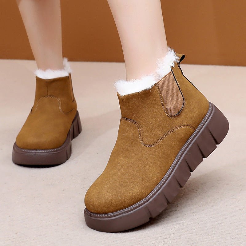 Shoes Women Winter New Ladies Fleece Lined Thick | Luxury Home Accessories | Heulog Glow
