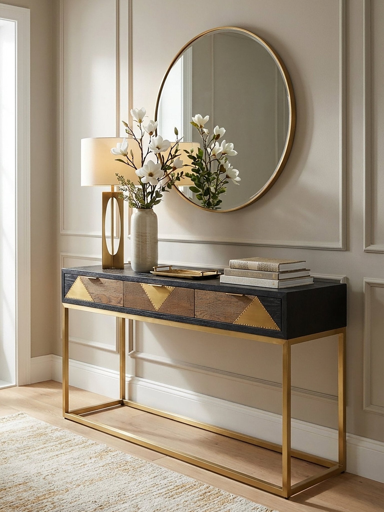 Siena Console Table | Luxury Home Accessories | Heulog Glow