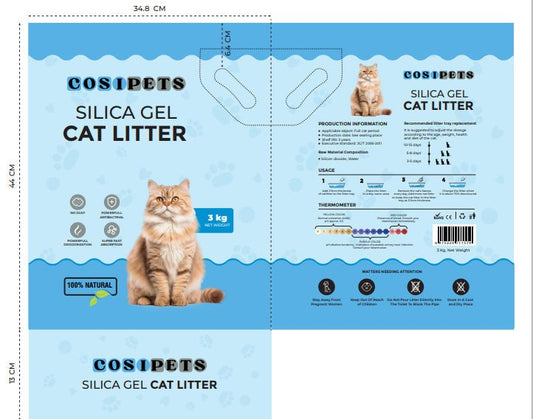 Silicone Indicator Cat Litter | Luxury Home Accessories | Heulog Glow