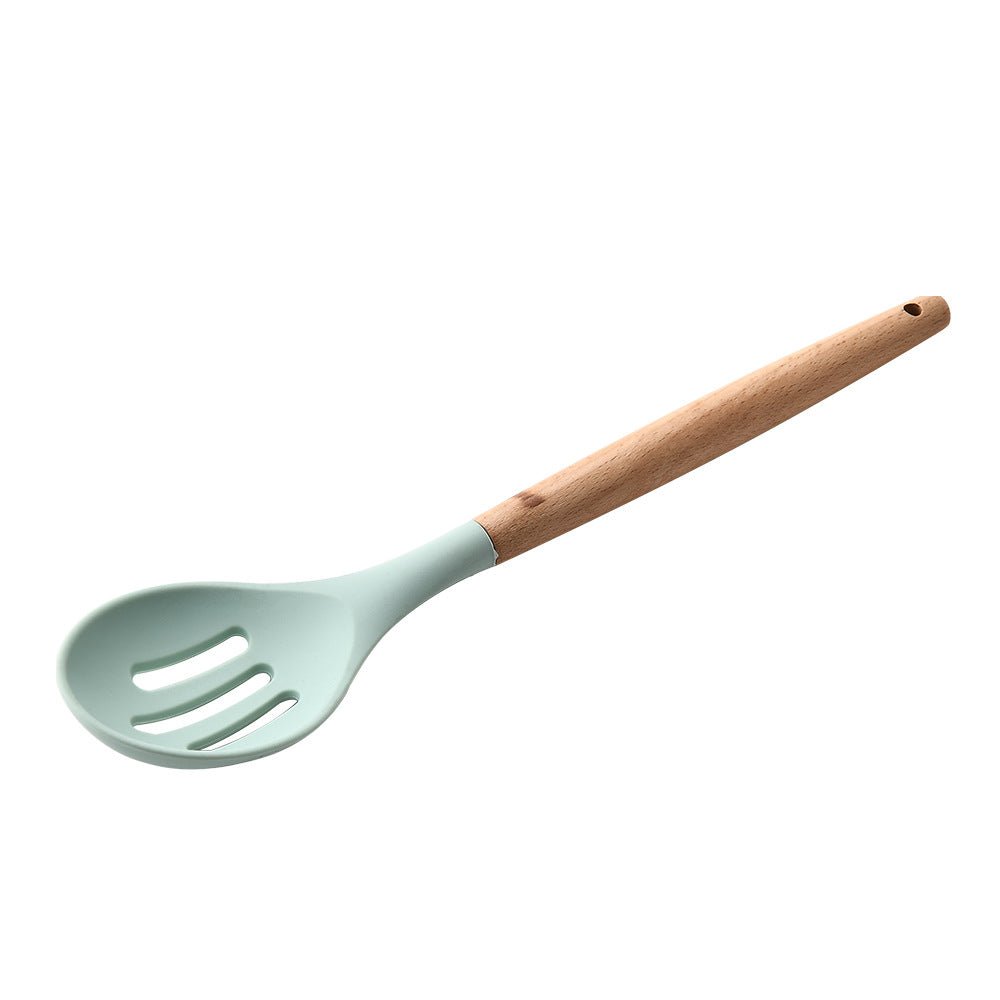 Silicone Kitchenware With Wooden Handle | Luxury Home Accessories | Heulog Glow