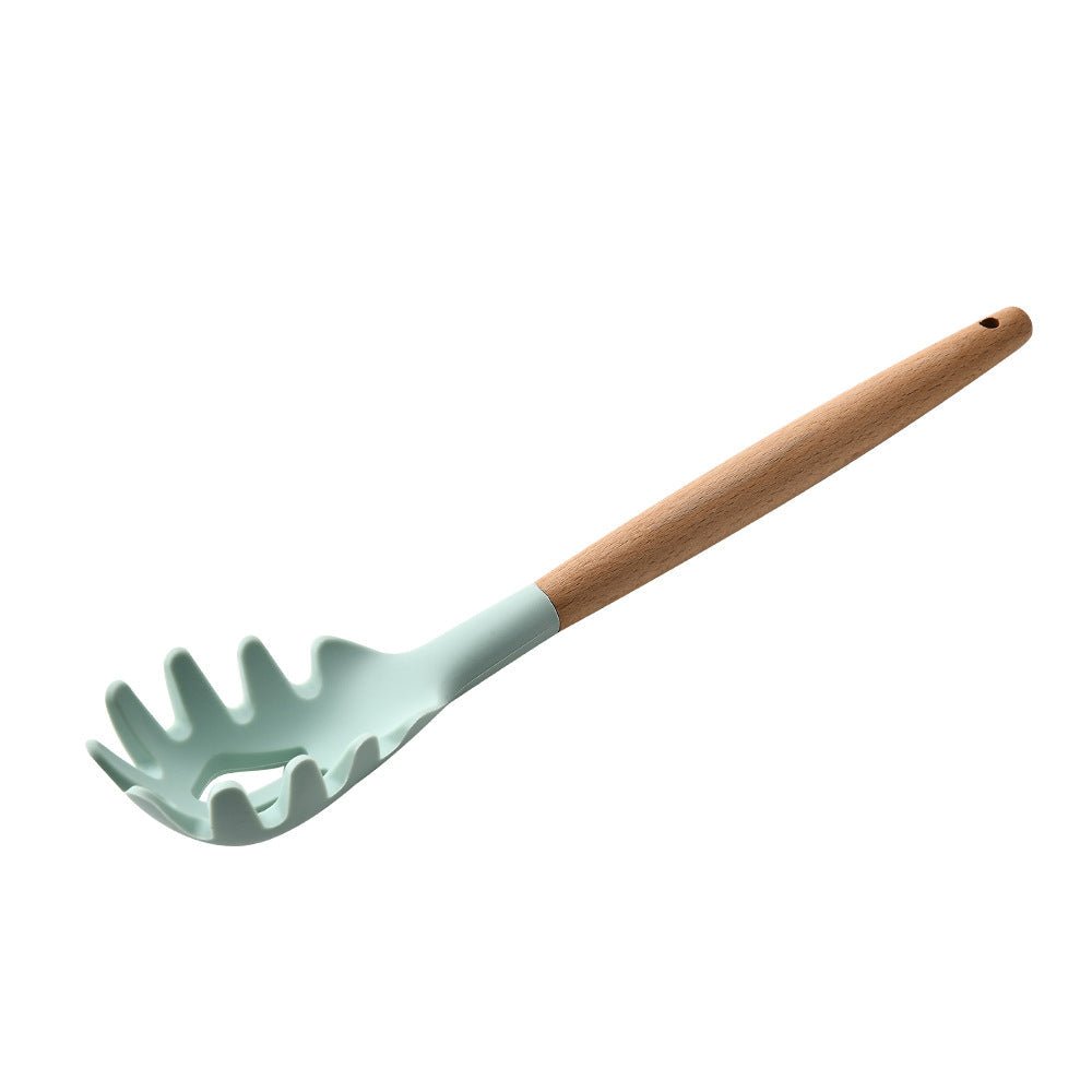 Silicone Kitchenware With Wooden Handle | Luxury Home Accessories | Heulog Glow