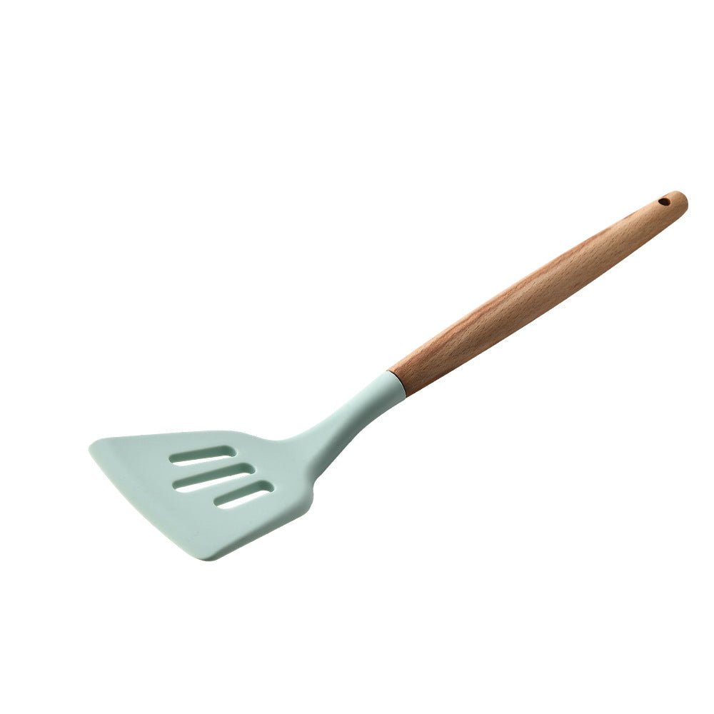 Silicone Kitchenware With Wooden Handle | Luxury Home Accessories | Heulog Glow