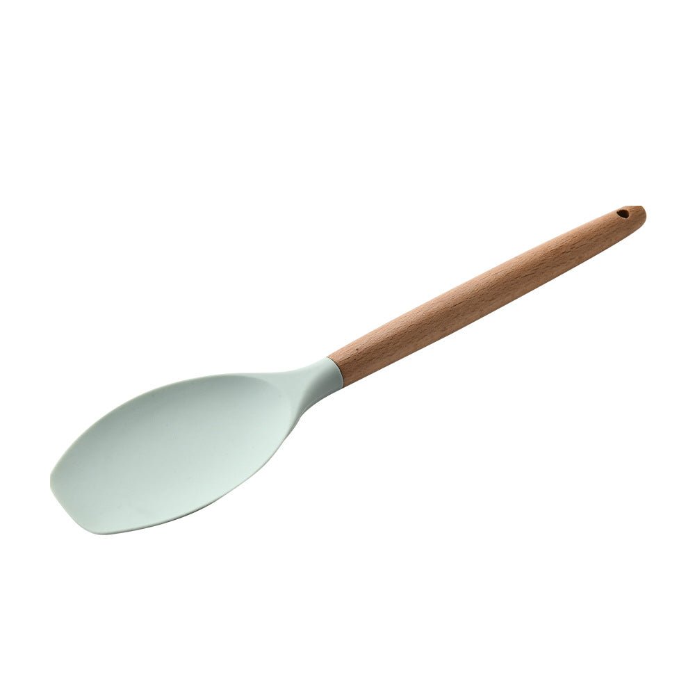 Silicone Kitchenware With Wooden Handle | Luxury Home Accessories | Heulog Glow