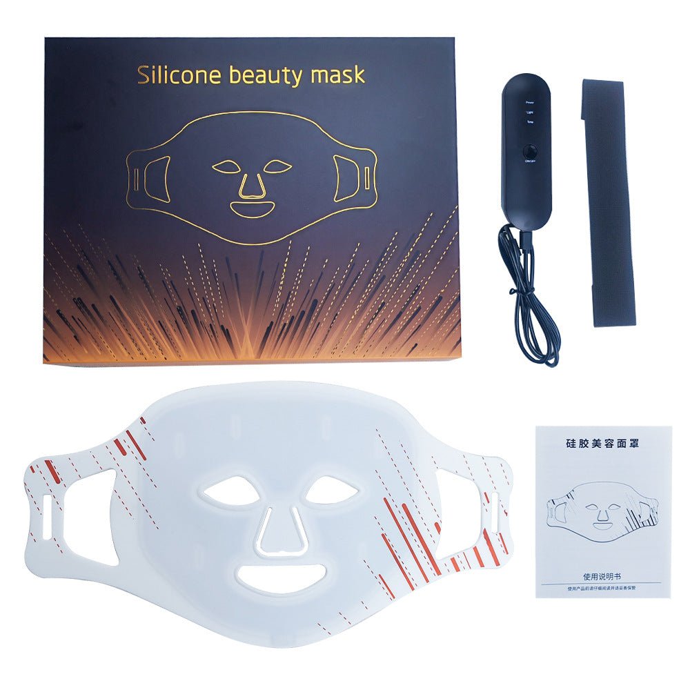 Silicone Mask Beauty Instrument Led Beauty Mask Photon Skin Rejuvenation | Luxury Home Accessories | Heulog Glow