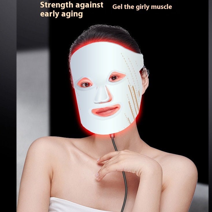 Silicone Mask Beauty Instrument Led Beauty Mask Photon Skin Rejuvenation | Luxury Home Accessories | Heulog Glow