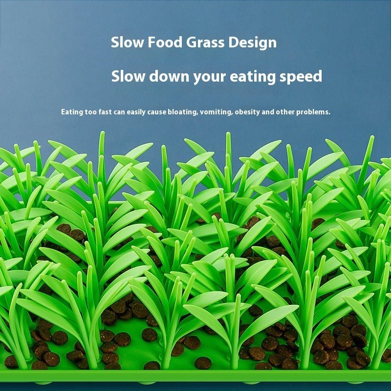 Silicone Slow Food Mat Creative Grass Brush Design Lick Mat Dogs And Cats Eating Non-slip | Luxury Home Accessories | Heulog Glow