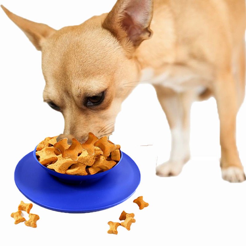 Silicone Suction Cup Folding Bowl for Dogs | Luxury Home Accessories | Heulog Glow